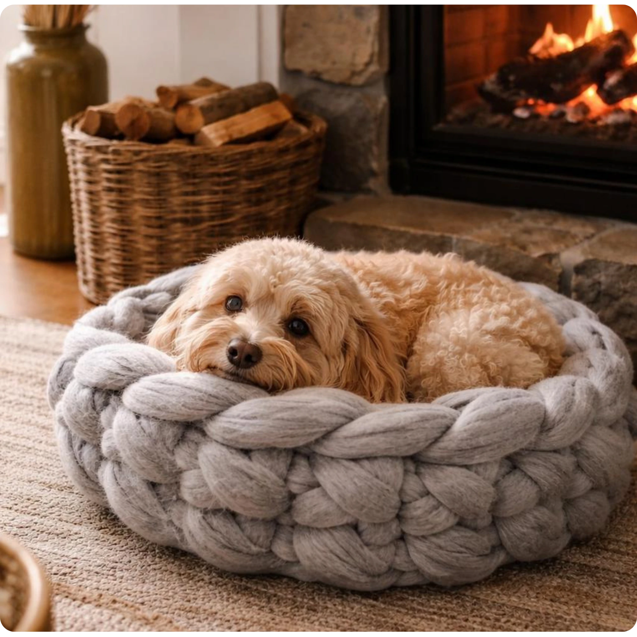 Seminario Nido de Amor Cucha tejida para tu mascota - Imagen 4