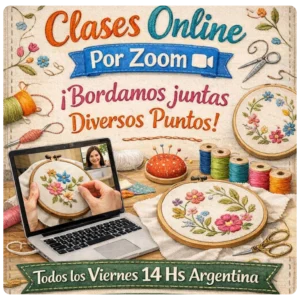 Cursos Bordados Argentina Rosario Online España